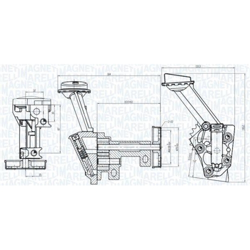 MAGNETI MARELLI &Ouml;lpumpe 351516000043