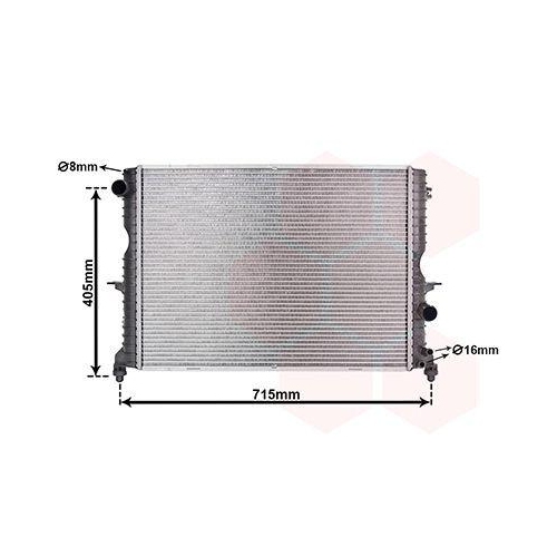 VAN WEZEL K&uuml;hler, Motork&uuml;hlung 02002165