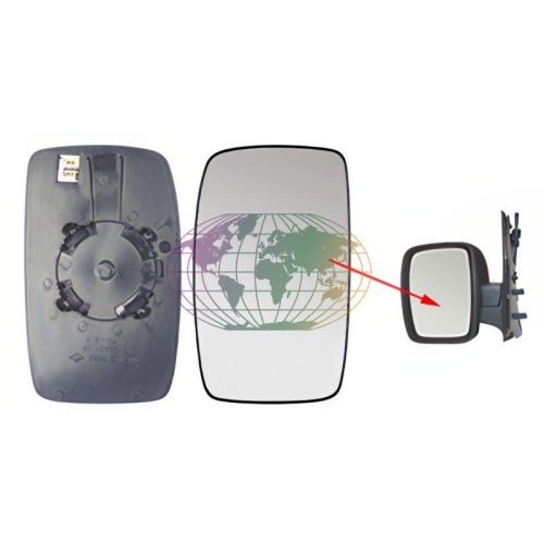 Lexmond Trading BV Spiegelglas, Au&szlig;enspiegel 6858066