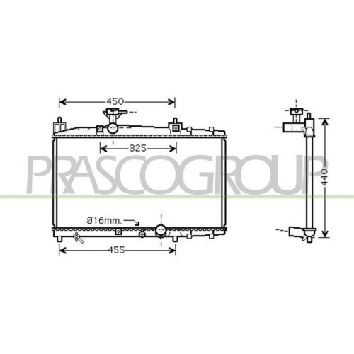 PRASCO K&uuml;hler, Motork&uuml;hlung PrascoSelection TY320R005