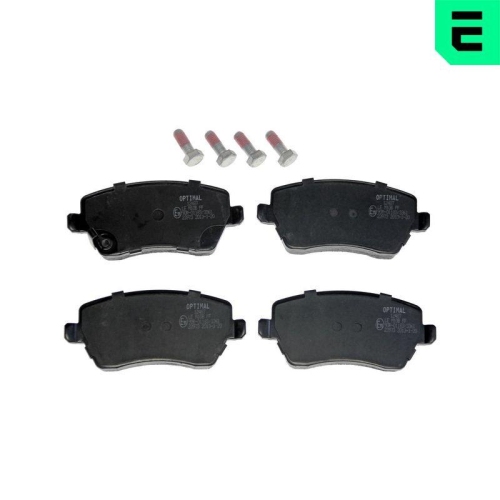 OPTIMAL Bremsbelagsatz, Scheibenbremse BP-12487
