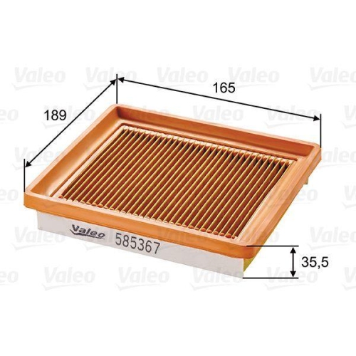 VALEO Luftfilter 585367