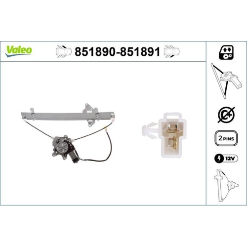 VALEO Fensterheber 851890