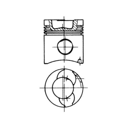 KOLBENSCHMIDT Kolben 90334600