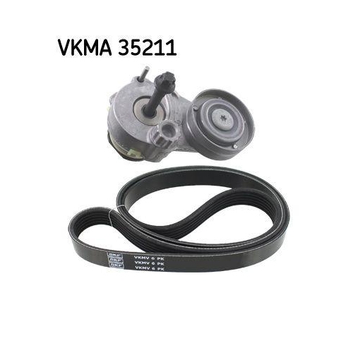 SKF Keilrippenriemensatz VKMA 35211