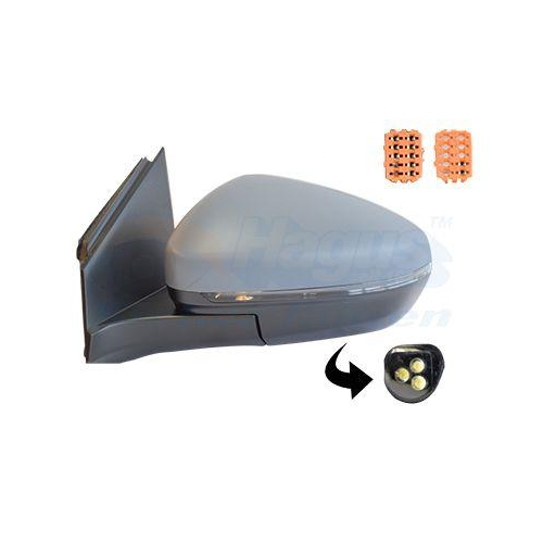 VAN WEZEL Au&szlig;enspiegel * HAGUS * 4084817