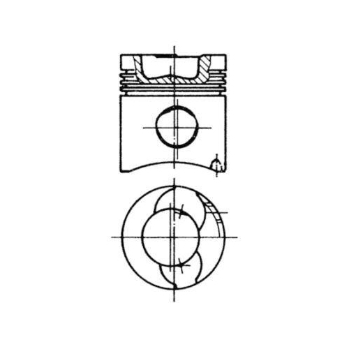 KOLBENSCHMIDT Kolben 90336600