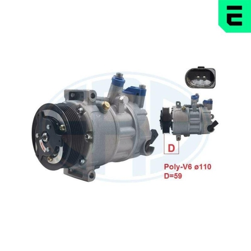 ERA Kompressor, Klimaanlage 670001