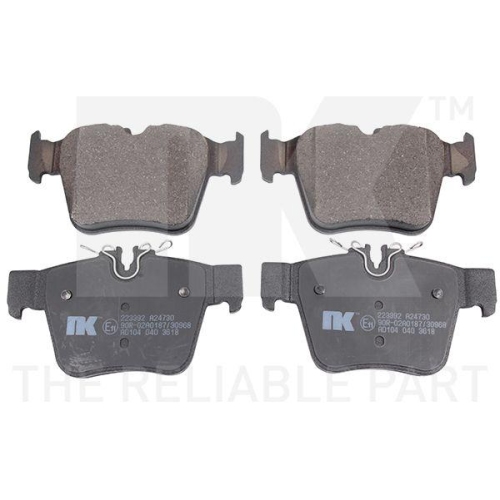 NK Bremsbelagsatz, Scheibenbremse 223392