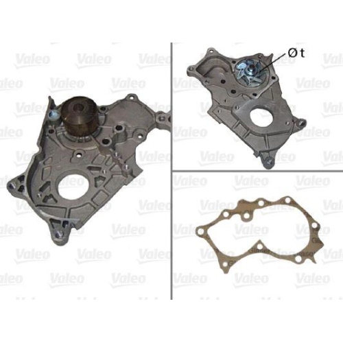 VALEO Wasserpumpe, Motorkühlung 506851