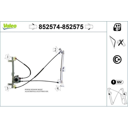 VALEO Fensterheber 852574
