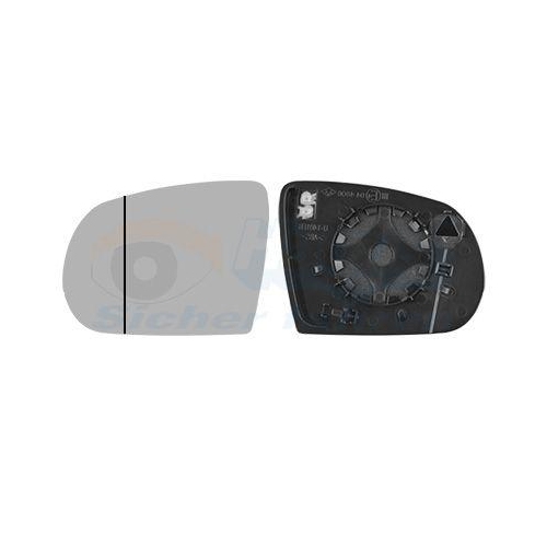 VAN WEZEL Spiegelglas, Au&szlig;enspiegel * HAGUS * 2128837