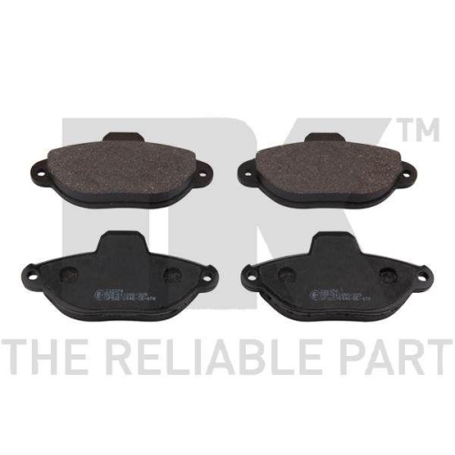 NK Bremsbelagsatz, Scheibenbremse 222374