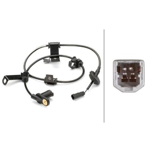 HELLA Sensor, Raddrehzahl 6PU 230 040-591