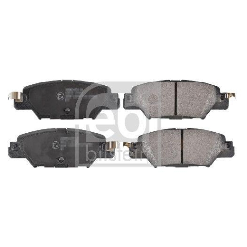 FEBI BILSTEIN Bremsbelagsatz, Scheibenbremse 116422