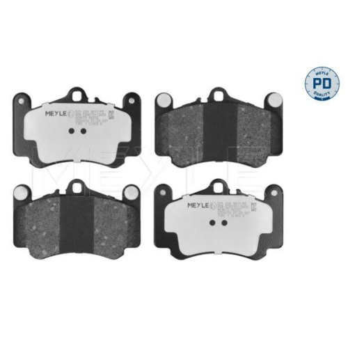 MEYLE Bremsbelagsatz, Scheibenbremse MEYLE-PD: Advanced performance and design. 025 233 3017/PD