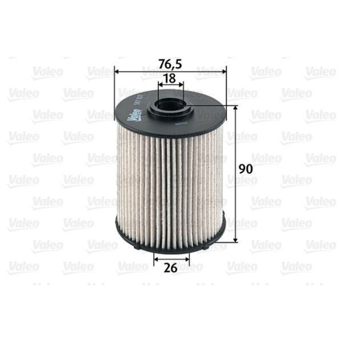 VALEO Kraftstofffilter 587922