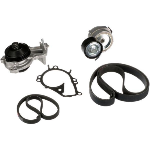 GATES Wasserpumpe + Keilrippenriemensatz Micro-V&reg; KP136PK1070