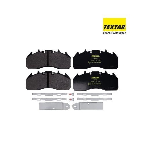 TEXTAR Bremsbelagsatz, Scheibenbremse 2917411