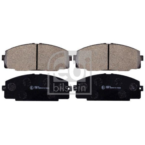 FEBI BILSTEIN Bremsbelagsatz, Scheibenbremse 170243