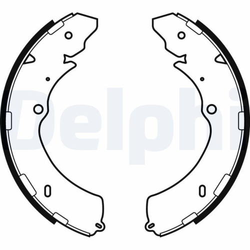DELPHI Bremsbackensatz LS2063