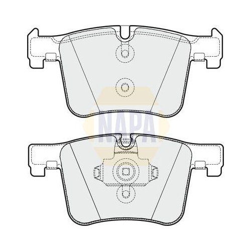 NAPA Bremsbelagsatz, Scheibenbremse NAPA NBP1162