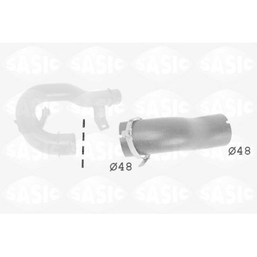 SASIC Ladeluftschlauch 3336241
