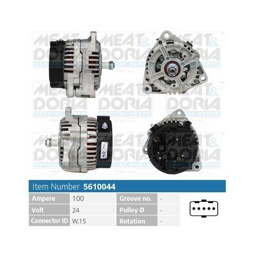 MEAT & DORIA Generator 5610044