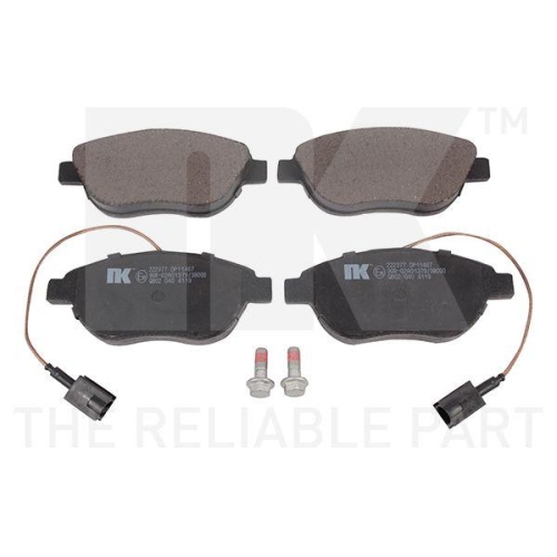 NK Bremsbelagsatz, Scheibenbremse 222377