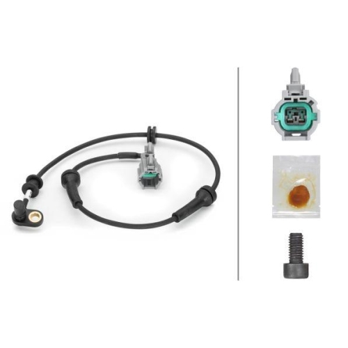 HELLA Sensor, Raddrehzahl 6PU 230 040-651