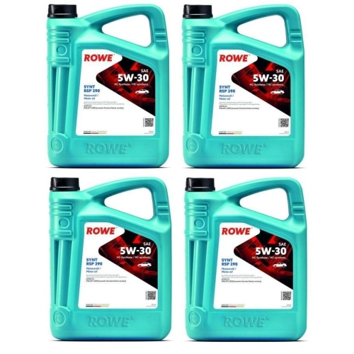 Motoren&ouml;l Motor&ouml;l ROWE HIGHTEC SYNT RSP 290 SAE 5W-30 20 Liter 20114-0050-99