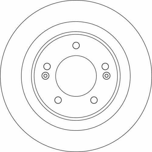 TRW Bremsscheibe DF6599