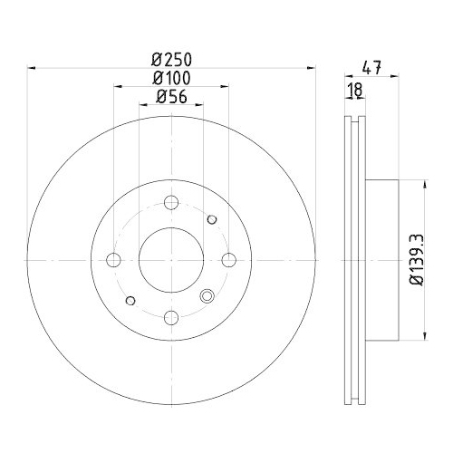 TEXTAR Bremsscheibe PRO 92184603