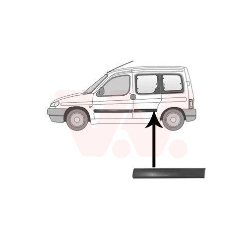 VAN WEZEL Zier-/Schutzleiste, T&uuml;r 0903425