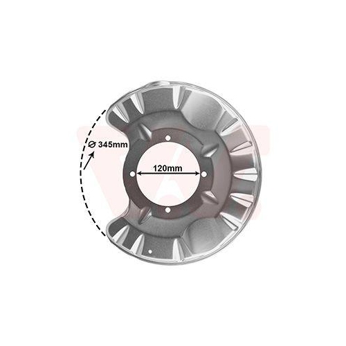 VAN WEZEL Spritzblech, Bremsscheibe 3069373