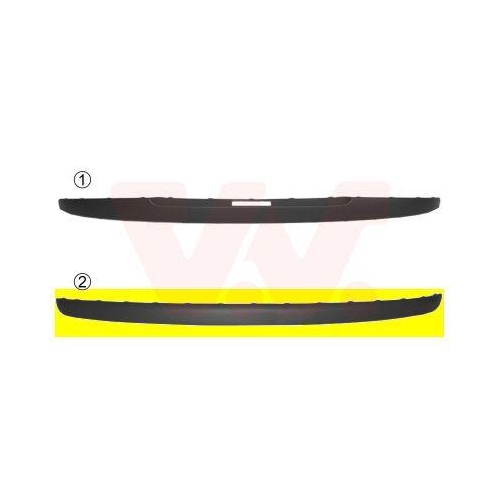 VAN WEZEL Zier-/Schutzleiste, Stoßfänger