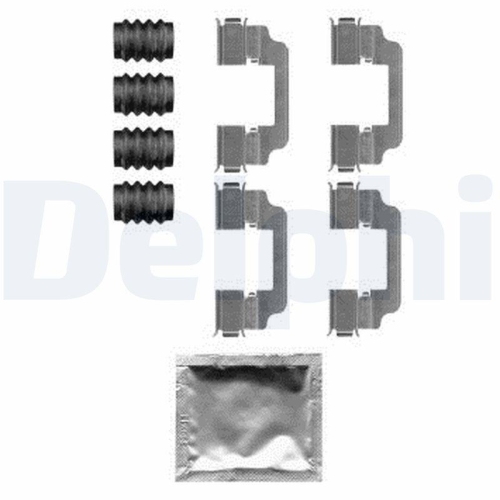 DELPHI Zubeh&ouml;rsatz, Scheibenbremsbelag LX0584