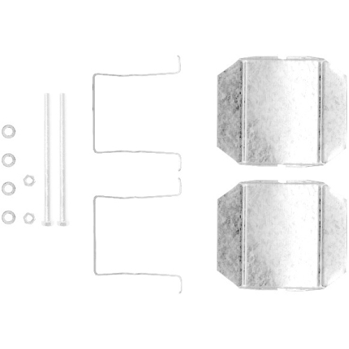 HELLA Zubeh&ouml;rsatz, Scheibenbremsbelag 8DZ 355 202-751