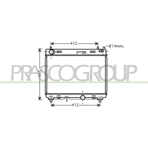 PRASCO K&uuml;hler, Motork&uuml;hlung PrascoSelection TY325R002