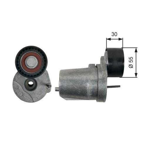 GATES Riemenspanner, Keilrippenriemen DriveAlign&trade; T39226