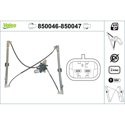 VALEO Fensterheber 850046