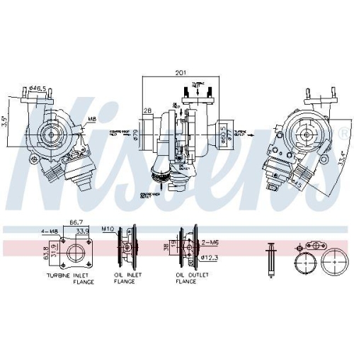 NISSENS Lader, Aufladung ** FACTORY NEW ** 93607