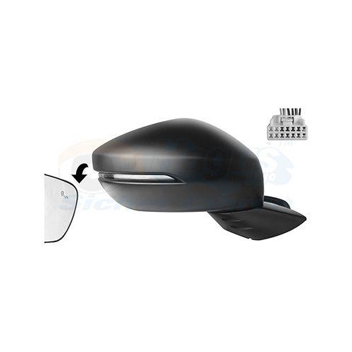 VAN WEZEL Au&szlig;enspiegel * HAGUS * 2592818