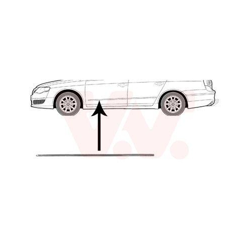 VAN WEZEL Zier-/Schutzleiste, T&uuml;r 5839403