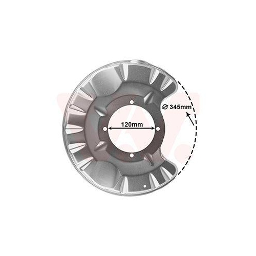 VAN WEZEL Spritzblech, Bremsscheibe 3069374