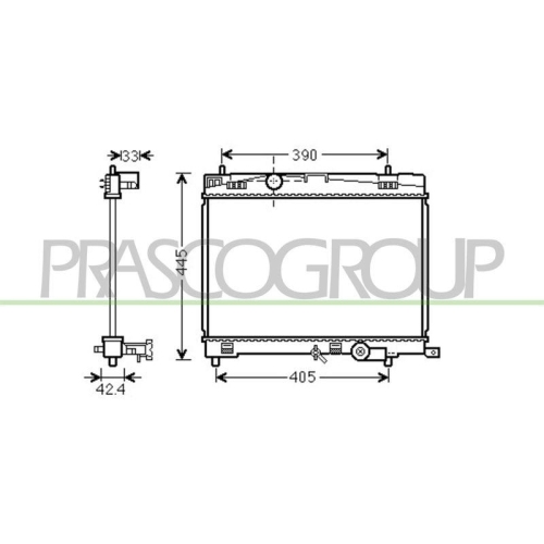PRASCO K&uuml;hler, Motork&uuml;hlung PrascoSelection TY325R005