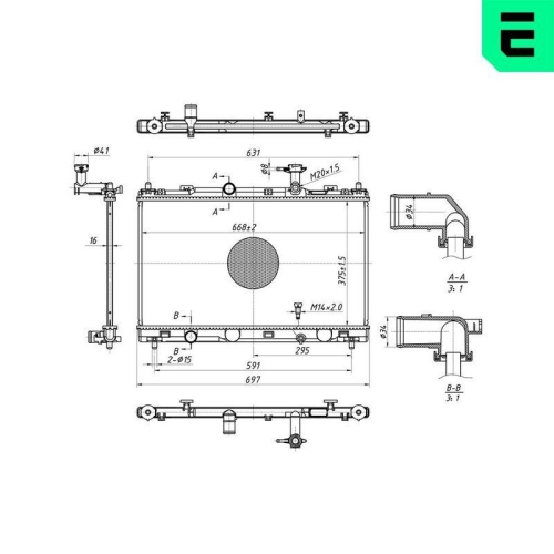 ERA K&uuml;hler, Motork&uuml;hlung 673602