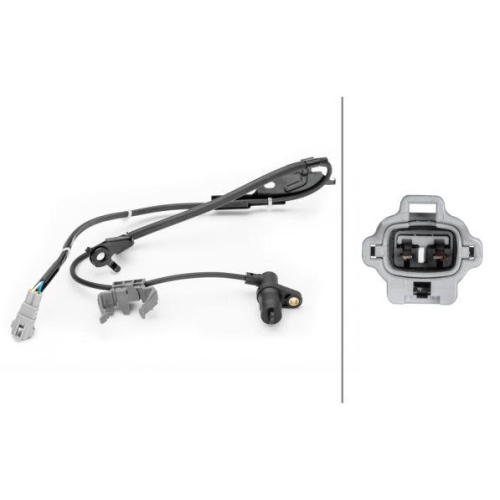 HELLA Sensor, Raddrehzahl 6PU 230 040-801