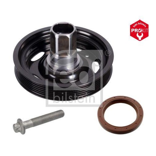 FEBI BILSTEIN Riemenscheibe, Kurbelwelle ProKit 171924