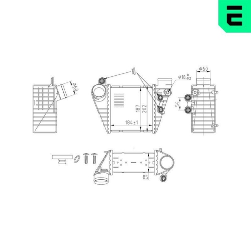 ERA Ladeluftk&uuml;hler 672032